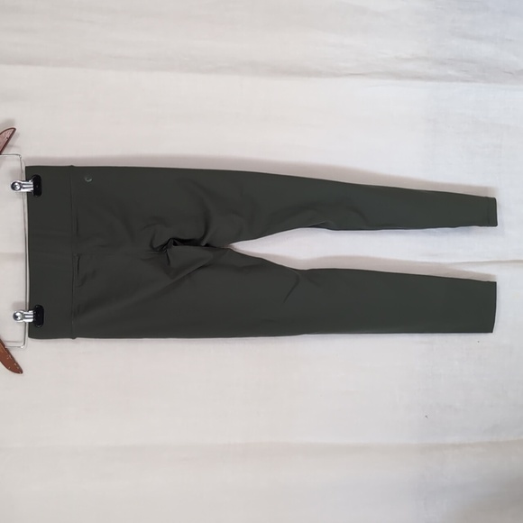 All Access Dark Green High Waisted Stretch Leggings Size Small - Picture 4 of 5